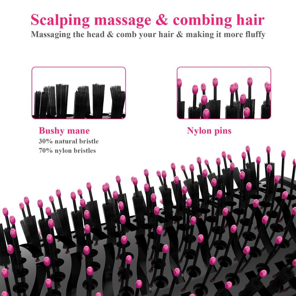 4 in 1 Hair Dryer-Straightener-Volumizer Brush
