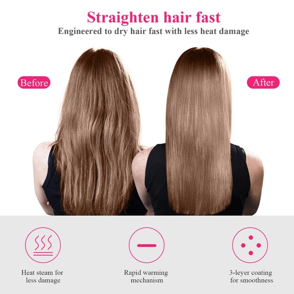 4 in 1 Hair Dryer-Straightener-Volumizer Brush