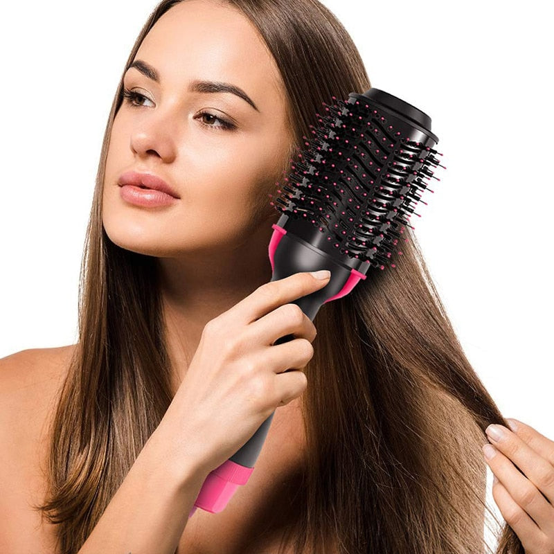 4 in 1 Hair Dryer-Straightener-Volumizer Brush